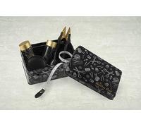 Hemline Gold Sewing Accessories Box - Medium 14.3 x 10.2 x 5.5cm