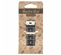 Hemline Gold Tape Measure: 150cm/60in
