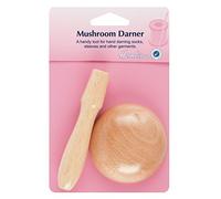Hemline H231 | Traditional Plastic Mushroom Darner | For Darning Socks