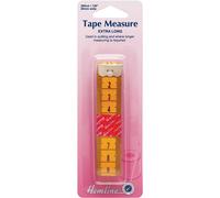 Hemline H256 Metric & Imperial Extra Long Quilter's Tape Measure 300cm/120in