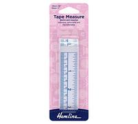 Hemline H257 | Metric & Imperial Adhesive Analogical Tape Measure 150cm