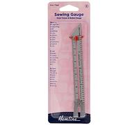 Hemline H258 | Sewing Gauge Sewing Tool | Includes Button Gauge & Point Turner by Hemline
