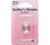 Hemline H300.M | Premium Quality Quilter's Thimble | Size 16