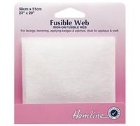 Hemline H760 | Iron-On Fusible Web | 58 x 50cm (23 x 20in)