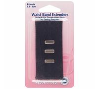 Hemline H769.NY | Navy Waistband Extender Hook | 2.5to5cm by Hemline