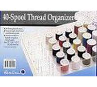 Hemline HL THRD ORGANISER - 40 Spool Thread Organiser in Silver Hemline Silver