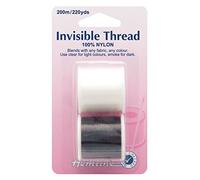 Hemline Invisible Thread (Clear & Smoke) - Nylon, 200M