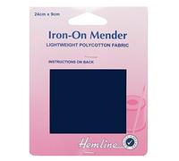 Hemline Iron-On Mender - Navy