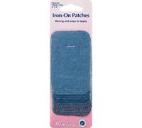Hemline Iron-On Patches Assorted Colours Denim H690.AD