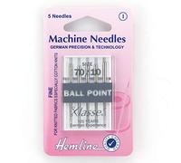 Hemline Machine Needles - Ball Point 70/10 (Fine)