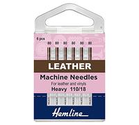 Hemline Machine Needles - Leather 110/18 (Heavy). Pack of 5