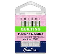 Hemline Machine Needles - Quilting 80/12 (Medium)