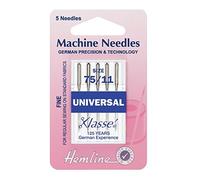 Hemline Machine Needles - Universal 75/11 (Fine)