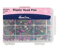 Hemline Plastic Head Pins 34mm H668.600
