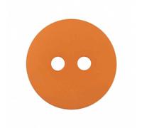 Hemline Plastic Round Buttons, Pack of 6, Gold, 14mm, Circular
