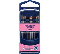 Hemline Premium Gold Eye Sharps Sewing Needles - per pack