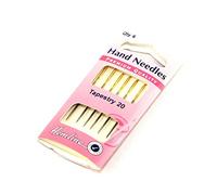 Hemline Premium Gold Eye Tapestry Needles - per pack of 6