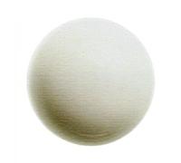 Hemline Round Shank Buttons White - per Pack of 4