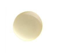 Hemline Round Shank Buttons Yellow - per Pack of 6