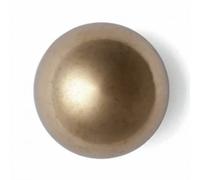 Hemline Round Shank Domed Buttons Gold - per Pack of 4