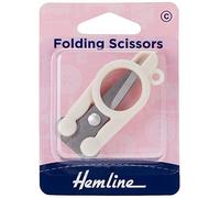Hemline Scissors, Folding with Metal Handles