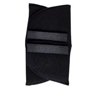 Hemline Shoulder Pads, Black, Small 14x9cm