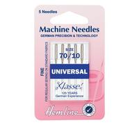 Hemline Sewing Machine Needles - per pack of 5