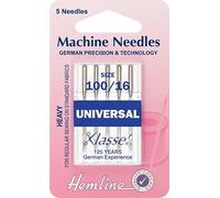 Hemline Sewing Machine Needles Size: 100/16