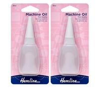 Hemline Sewing Machine Oil/Lubricant Oil, 2x20ml - Bundled by Smart Cutie