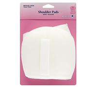 Hemline Shoulder Pad Shirt/Blouse Pads White Medium
