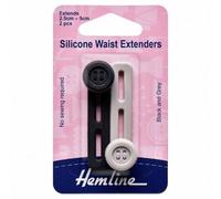 Hemline Silicone Waist Extender Buttons - per Pack of 2