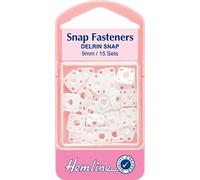 Hemline Snap Fasteners - 9mm Delrin