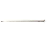 Hemline STEEL PINS 27MMX300G - Pins: Household: 27mm in Silver Hemline Silver