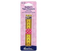 Hemline Quilter's Tape Measure H256 – Extra Long, Metric & Imperial, 300cm/120in