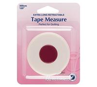 Hemline Tape Measure - Extra Long Retractable (Spring) , 300cm