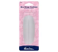 Hemline Women's Bra Strap Cushion, White, One Size