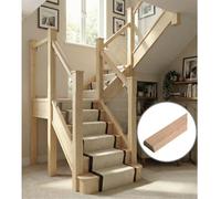 Hemlock Baserail Tbr 2.4M - No Groove Uk Manufactured Traditional Products Ltd