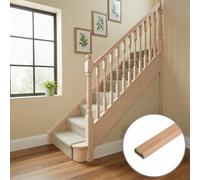 Hemlock Baserail Tbr 3.6M - 32mm Groove For Spindles Uk Manufactured Traditional Products Ltd