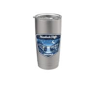 Hemlock Cliffs Indiana Waterfall Nature Outdoor Adventure Stainless Steel Insulated Tumbler