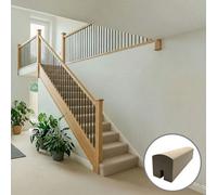Hemlock Contemporary Handrail 4.0M - 13mm Groove For Square Metal Spindles Uk Manufactured Traditional Products Ltd