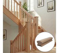 Hemlock Handrail Duchess 2.4M - 41mm Groove For Spindles Uk Manufactured Traditional Products Ltd
