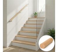 Hemlock Handrail Mopstick 2.4M Wall Mounted Handrail Uk Manufactured Traditional Products Ltd