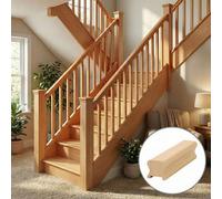 Hemlock Handrail Thr 1.2M - 35mm Groove For Spindles Uk Manufactured Traditional Products Ltd