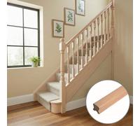Hemlock Handrail Thr 3.6M - 32mm Groove For Spindles Uk Manufactured Traditional Products Ltd