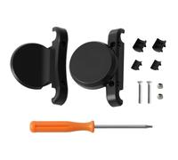 Hemlosk Bicycle Mount for AirTag, Bicycle Holder Hidden on the Saddle for AirTag Bicycle Saddle, Bicycle Theft, Road Bike Accessories with Theft Protection, Compatible with Mountain Bikes