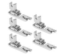 Hemmer Foot Presser Foot for Household Sewing Machines, Durable Multifunctional Sewing Machine Accessory with Smooth Finish, Universal Low Shank Crimping Presser Foot for Home Sewi