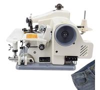 Hemming Machine, Portable Blind Stitch Sewing and Embroidery Machine with 10 Needles and Pedal, Max Speed 1200rpm, Needle Pitch 3-8mm, Ideal for Hemming Pants