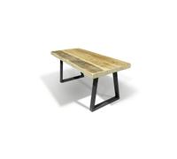 Hemming & Wills Bespoke Collection - Reclaimed Coffee Table - Triangle - L90cm X W60cm - Rugger Brown