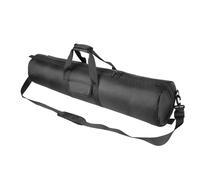 HEMMOTOP 39-inch Tripod Carrying Case, 0.2in Padded Light Stand Bag with Shoulder Strap and Carry Handle, Tripod Bag with 2 Zippered Pockets Fits Tripods with Head up to 39In - Lightweight Version
