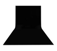 HEMMOTOP Black Backdrop, 10x12ft, Seamless Photography Background Screen